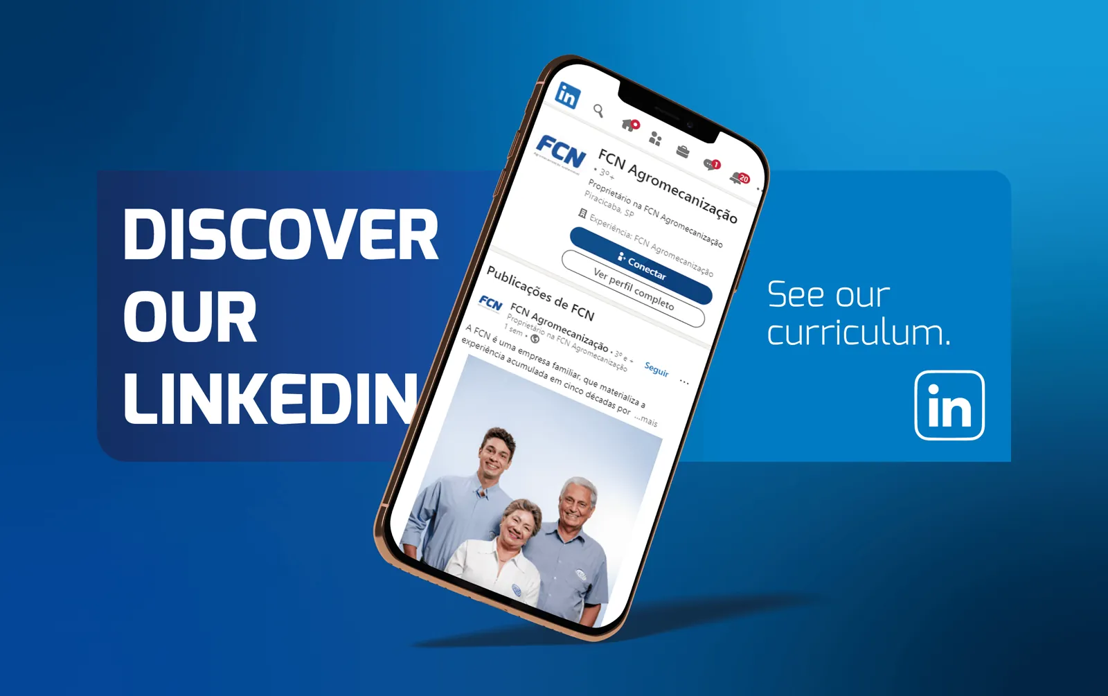 FCN Tecnologia no LinkedIn — atividades recentes