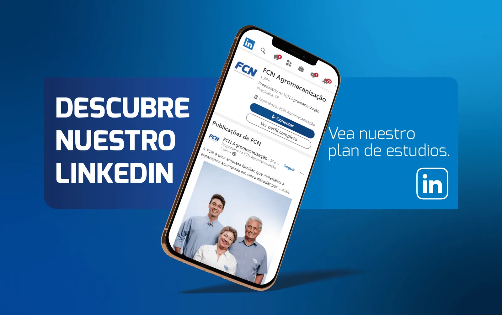 FCN Tecnologia no LinkedIn — atividades recentes