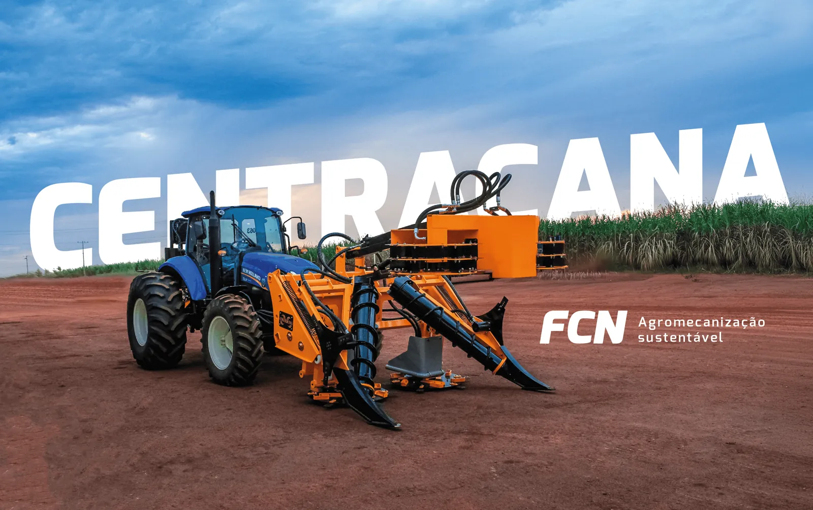 CENTRACANA — equipamento de corte basal de cana FCN